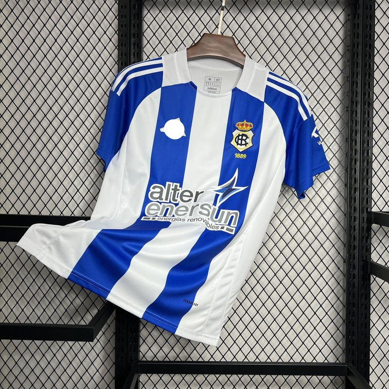 Real Club Recreativo de Huelva 2024/25 Home Jersey - Jerseys-buy.com