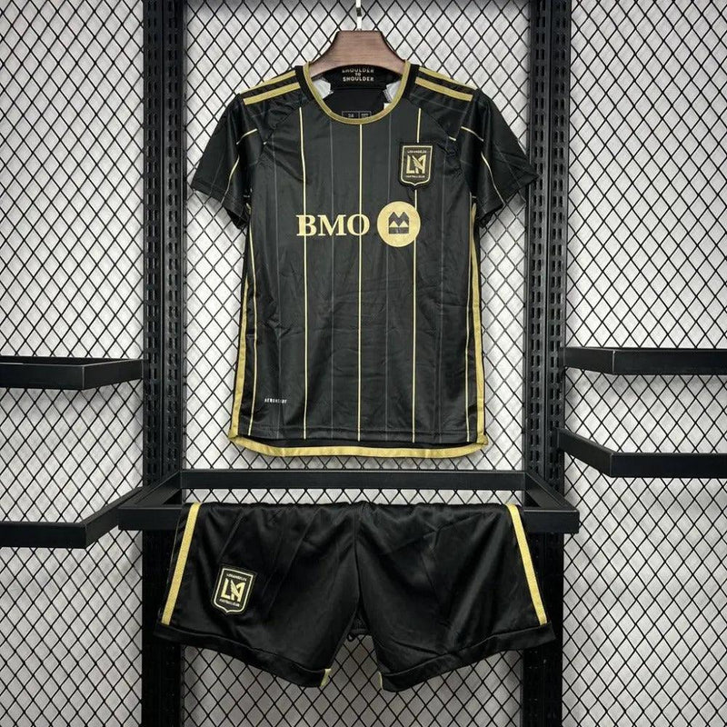 Los Angeles FC 202425 Home Kids Kit - Jerseys-buy.com