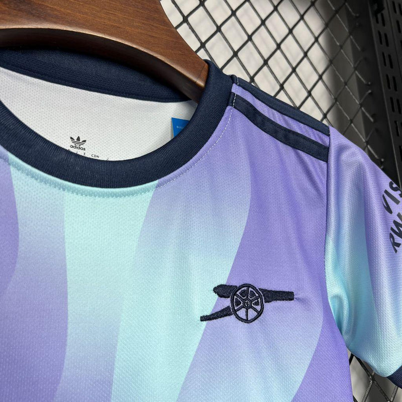 Arsenal 2024/25 Third Away Kids Kit - Jerseys-buy.com