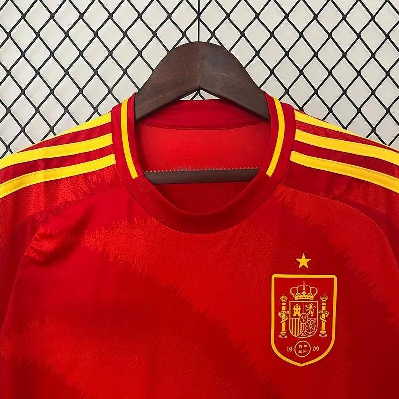 Soccer Jersey 2024 Spain Home - Jerseys-buy.com