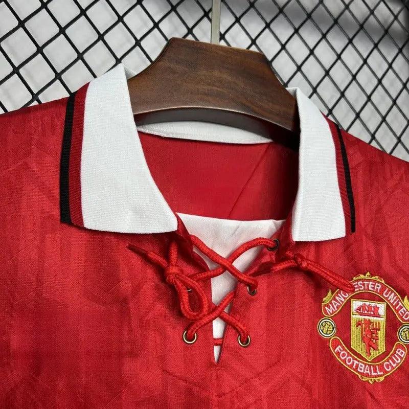Camisa Manchester United Jersey 1994 Home Retro Jersey - Jerseys-buy.com