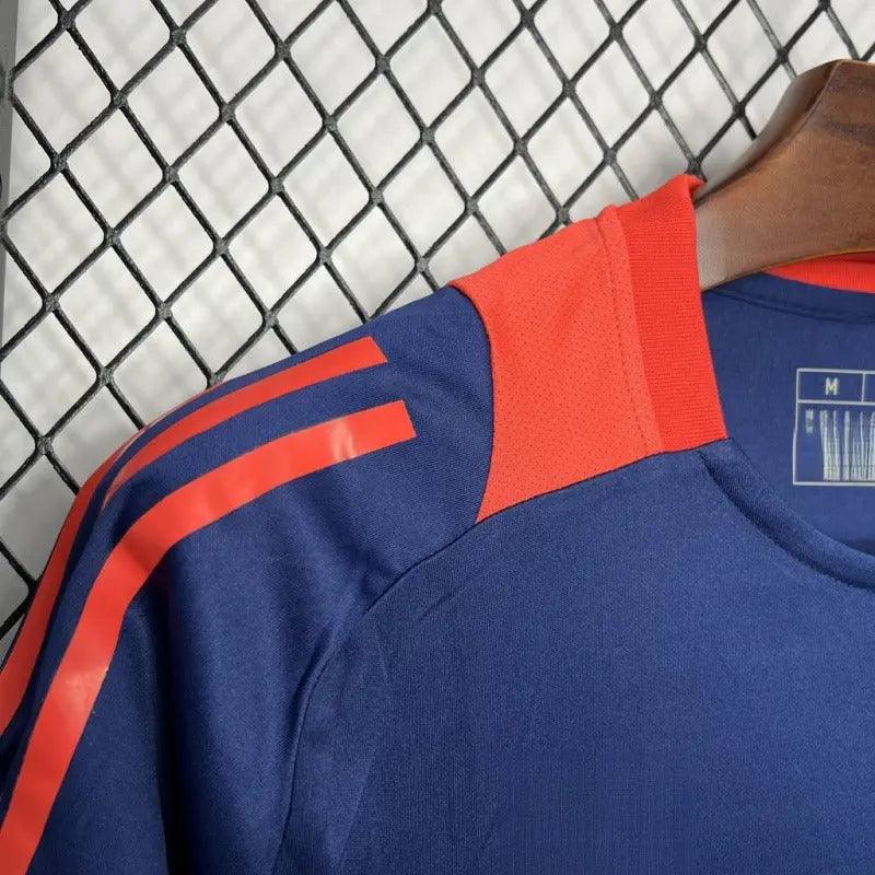 Camisa Manchester United 202425 Dark blue Pre-match training Jersey - Jerseys-buy.com