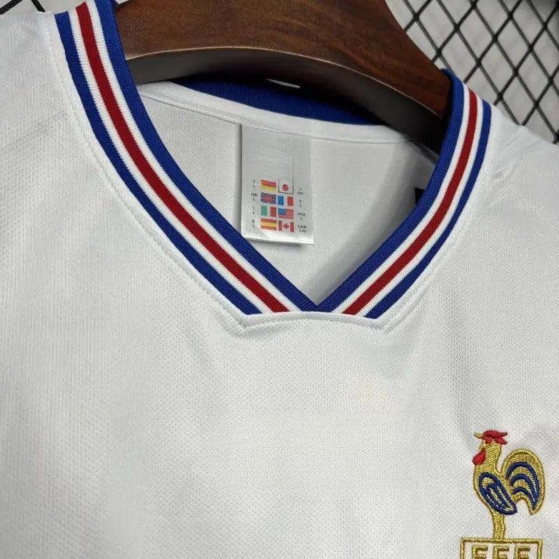 France 1996 Away Retro Jersey - Jerseys-buy.com