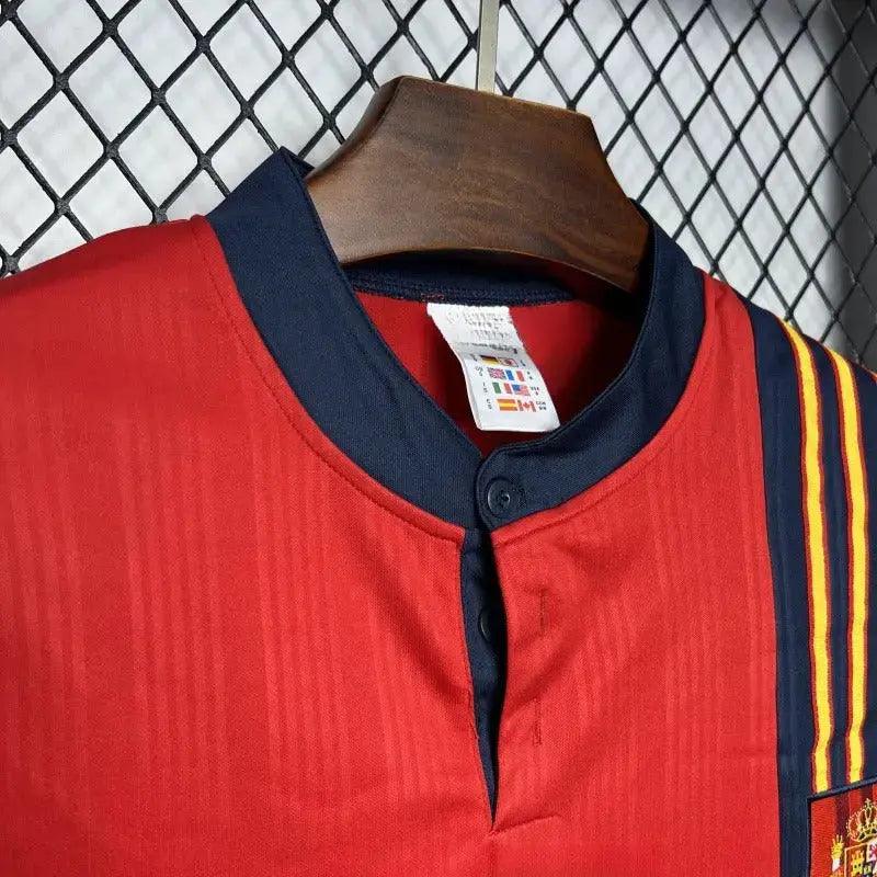 Spain Jerseys 1996 Home Retro Jersey - Jerseys-buy.com