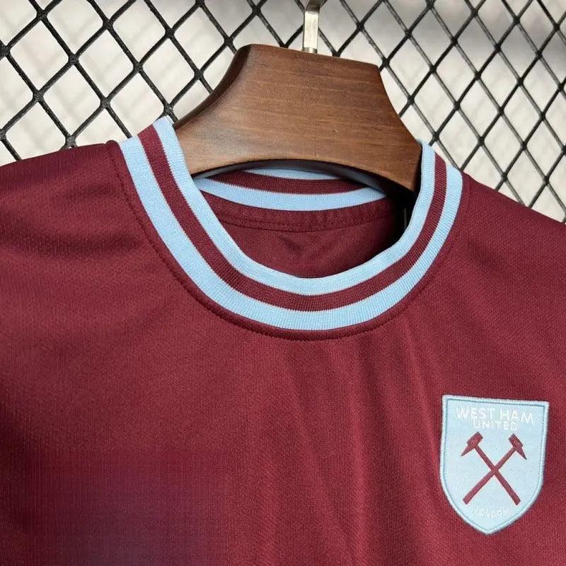 Football Kits West Ham United 202425 Home Kids Kit Soccer - Jerseys-buy.com