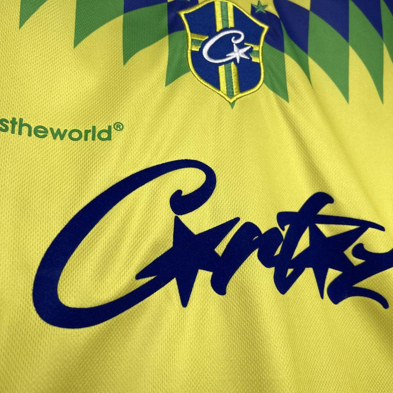 Brazil 1995 Home Corteiz Retro Jersey - Jerseys-buy.com