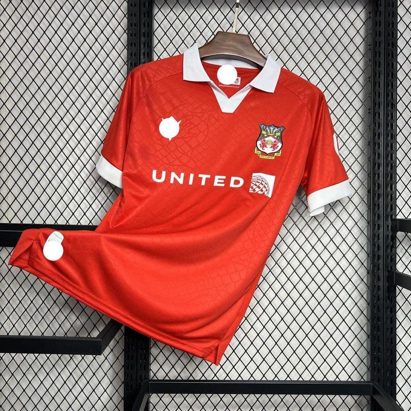 Wrexham 2024/25 Home Jersey - Jerseys-buy.com