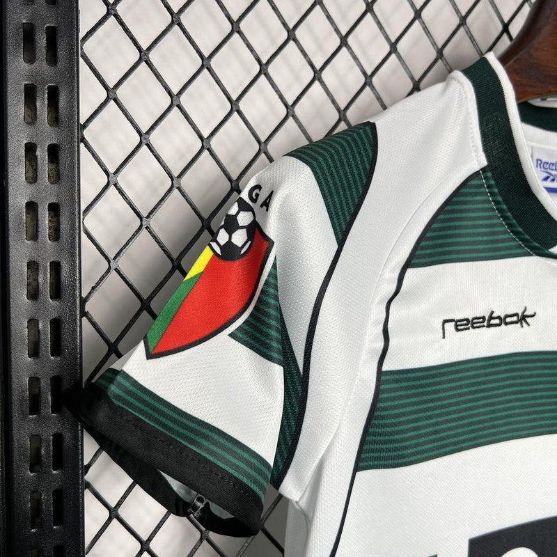 Sporting CP 2001/03 Home Retro Kids Kit - Jerseys-buy.com