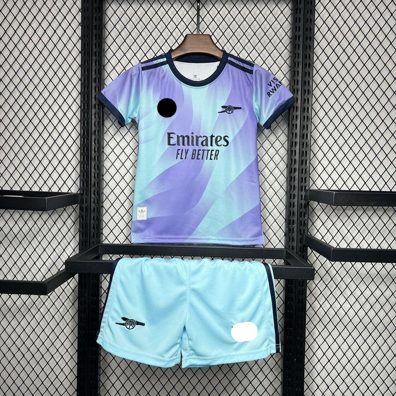 Arsenal 2024/25 Third Away Kids Kit - Jerseys-buy.com