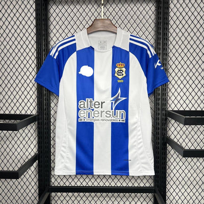 Real Club Recreativo de Huelva 2024/25 Home Jersey - Jerseys-buy.com