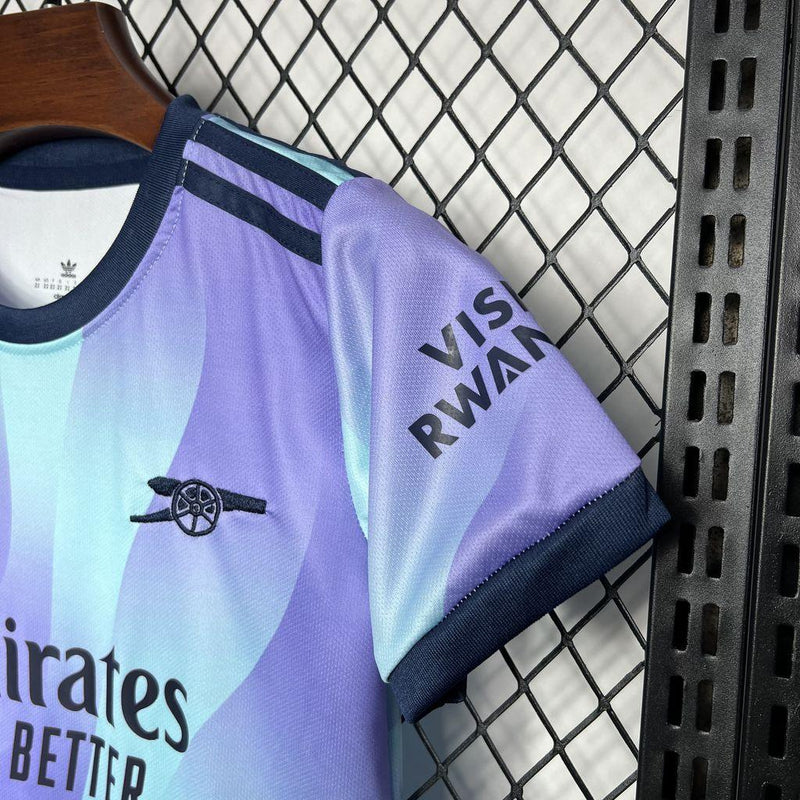 Arsenal 2024/25 Third Away Kids Kit - Jerseys-buy.com