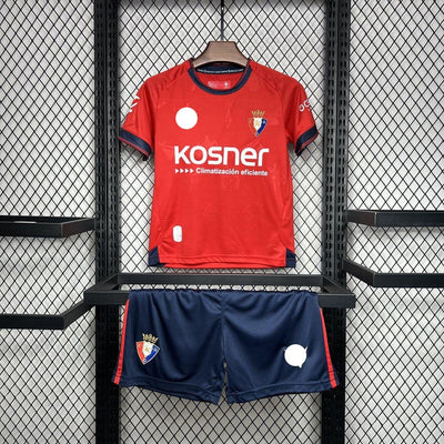 Osasuna 2024/25 Home Kids Kit - Jerseys-buy.com