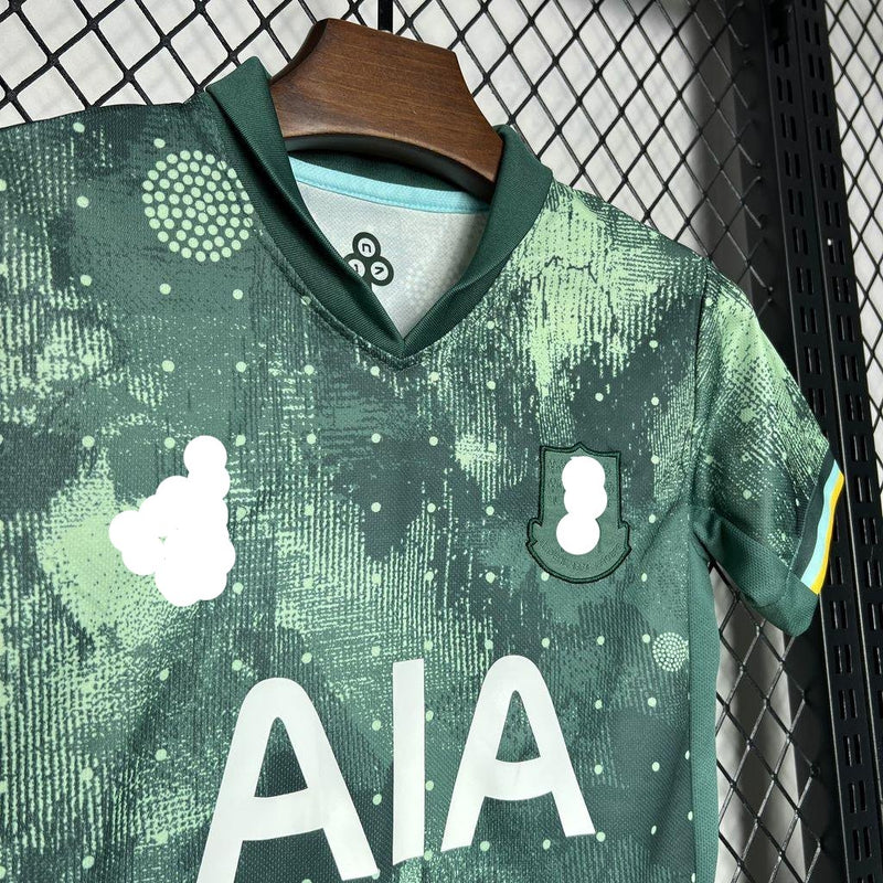 Tottenham Hotspur 2024/25 Third Away Kids Kit - Jerseys-buy.com