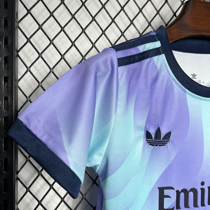 Arsenal 2024/25 Third Away Kids Kit - Jerseys-buy.com