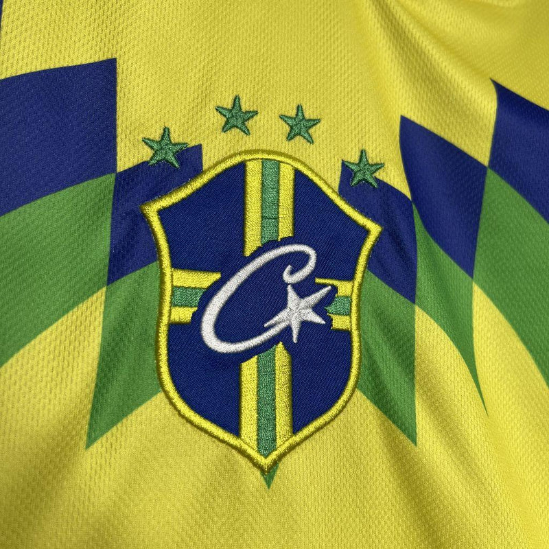 Brazil 1995 Home Corteiz Retro Jersey - Jerseys-buy.com