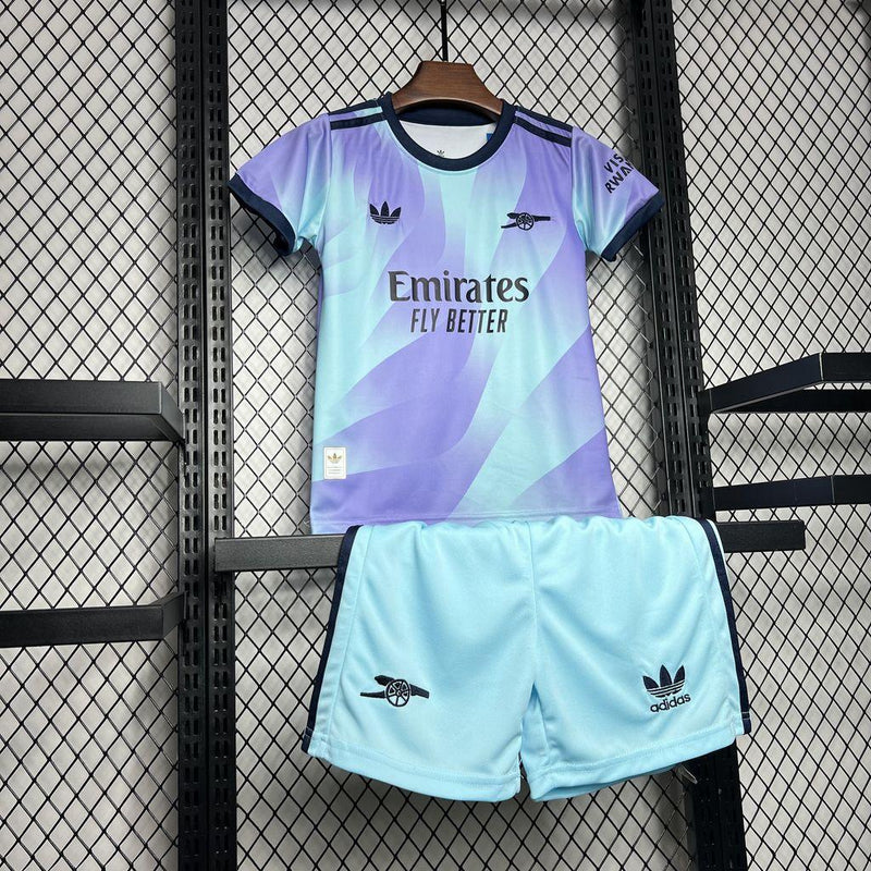 Arsenal 2024/25 Third Away Kids Kit - Jerseys-buy.com
