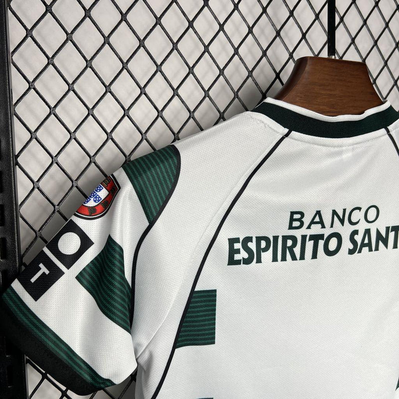 Sporting CP 2001/03 Home Retro Kids Kit - Jerseys-buy.com