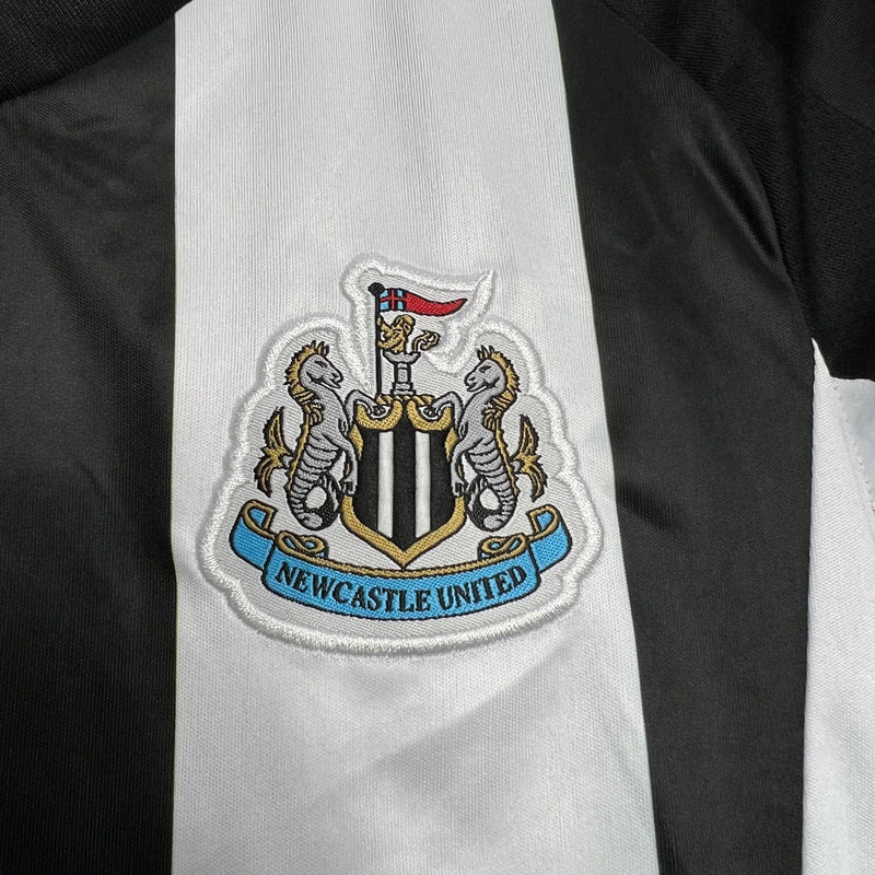 Newcastle United 2024/25 Home Kids Kit - Jerseys-buy.com