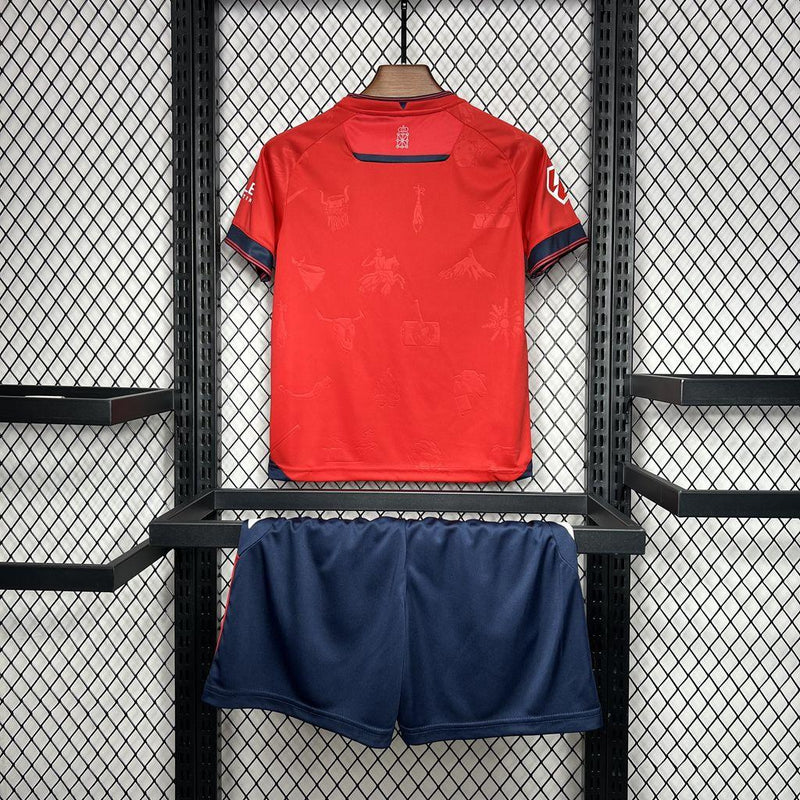 Osasuna 2024/25 Home Kids Kit - Jerseys-buy.com